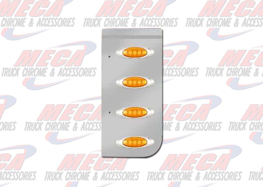 HOOD EXTENSION KW W900L 2005-2010 SS