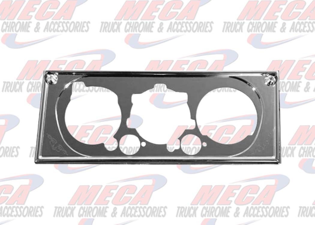 DASH PLATE KW 2001+ A/C HEATER CONTROL W/ BEZEL