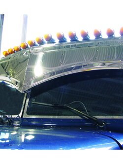 VISOR PB BATMAN STYLE FULLY RIBBED