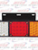 TAIL LIGHT LED LIGHT ASSEMBLY IMPORT/ISUZU PASSENGER SIDE