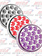 LED 4'' DUAL REVOLUTION RED/PURPLE