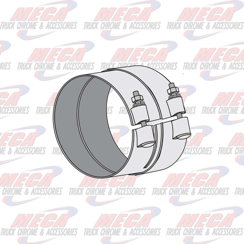 DYNAFLEX EXHAUST CLAMP WIDE 5-1/8'' FOR FEM STACK STEP DOWN