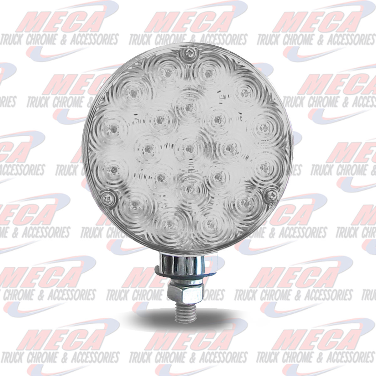 LOLLYPOP FLEET STYLE LED 42 DIODES RED/AMBER CLEAR