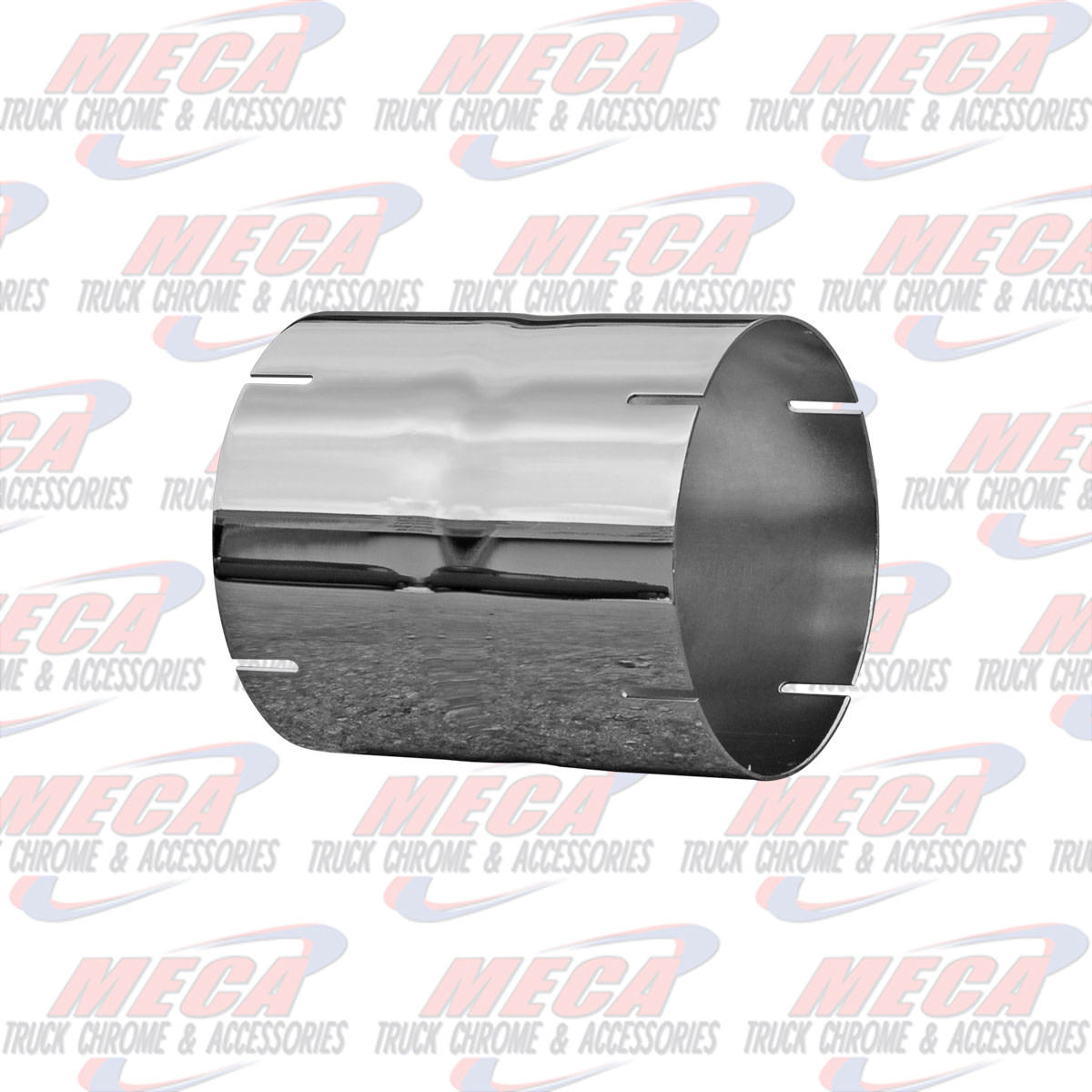 DYNAFLEX EXHAUST STACK COUPLER 6'' - 6'' F/F CHROME