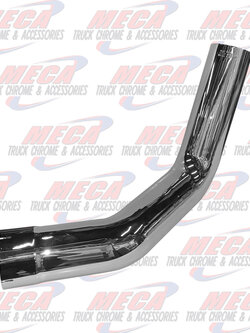 DYNAFLEX ELBOW 5'' KW W900L W/45'' STEPS RIGHT CHROME