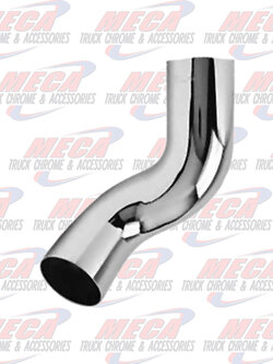 DYNAFLEX ELBOW 5'' PB 377,378 LEFT M/M SHORT FUEL TNK CHROME