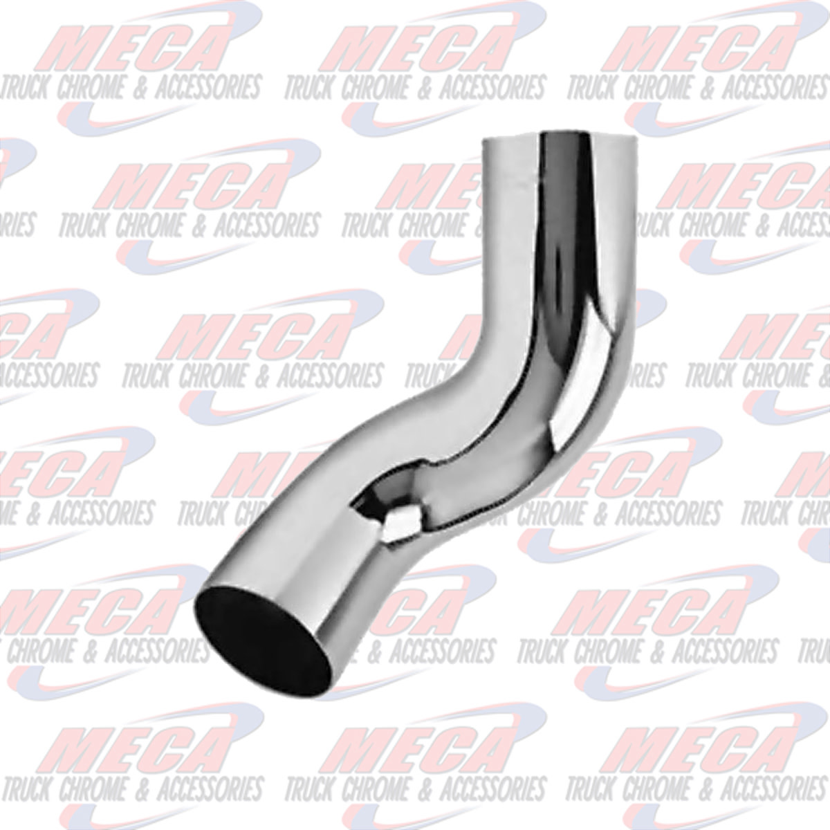 DYNAFLEX ELBOW 5'' PB 377,378 LEFT M/M SHORT FUEL TNK CHROME