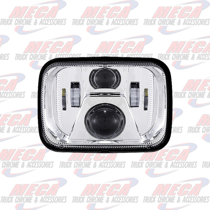 LED HEADLIGHT BEAM 5" X 7" (DOT COMPLIANT) HIGH/LOW 4200 LUMENS DOT COMPLIANT