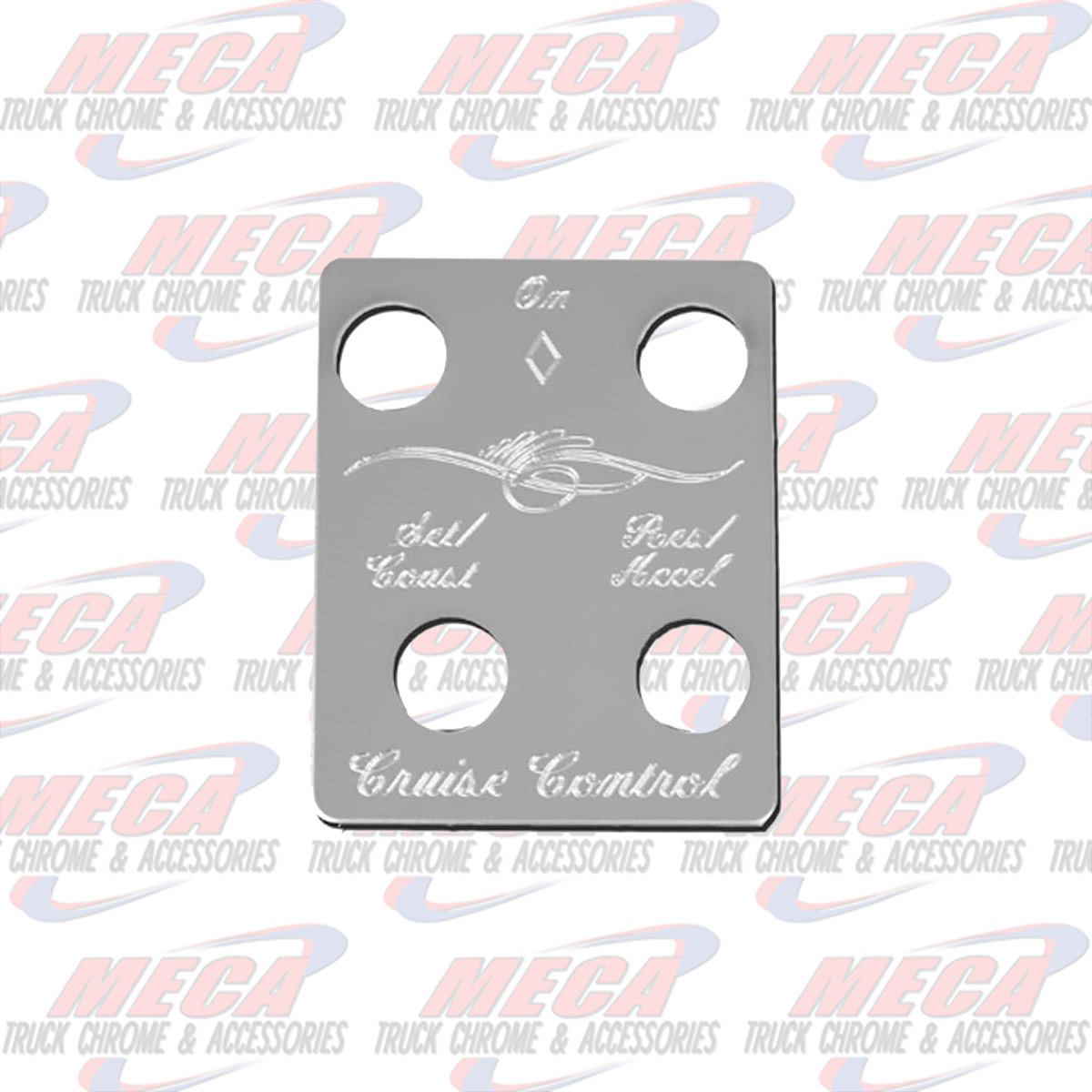 PLATE SWITCH CRUISE CONTROL PB FOUR HOLE