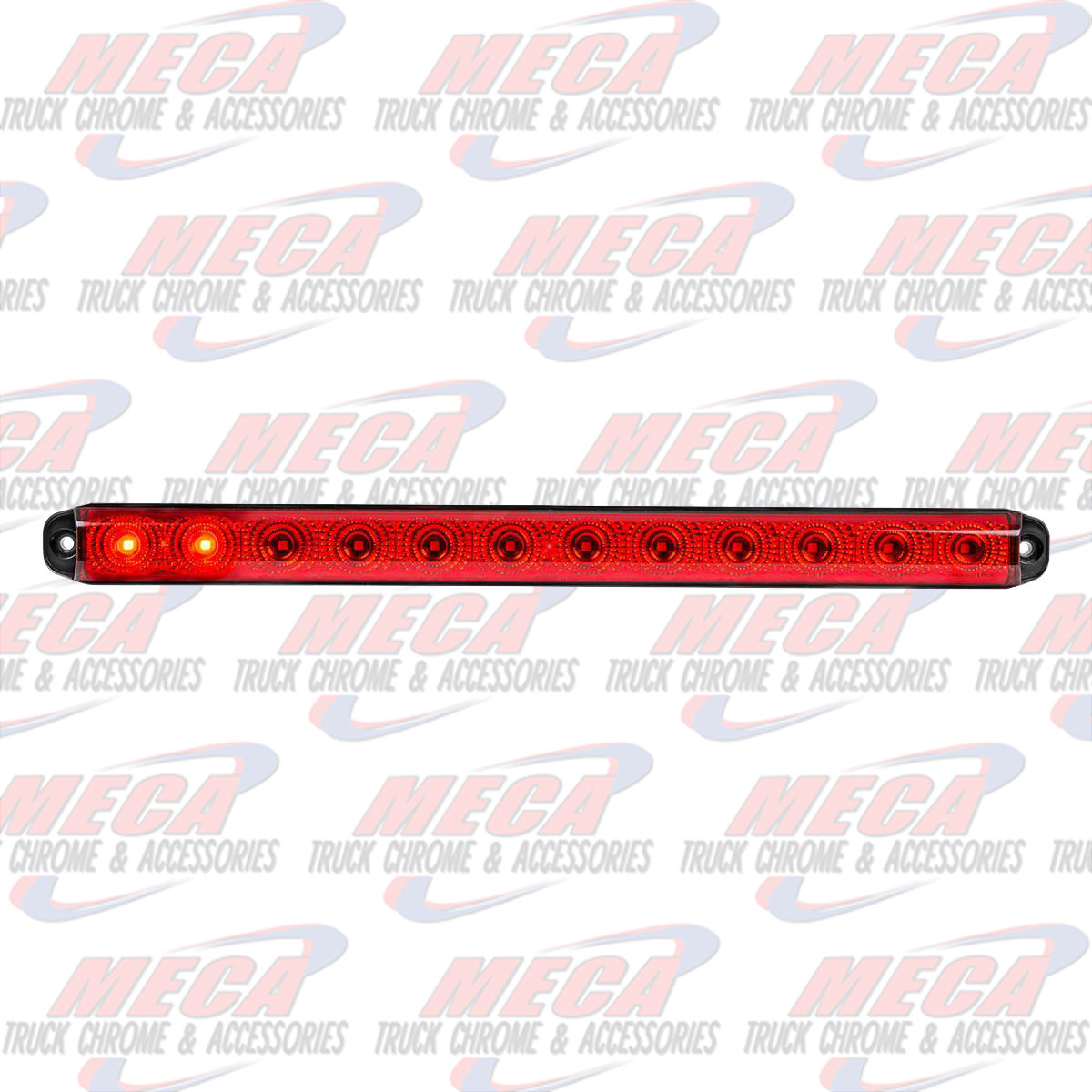 15" SMART DYNAMIC SPYDER RED/RED 12 LED LIGHT BAR
