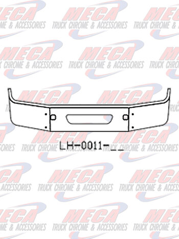 VALLEY CHROME BUMPER VOLVO VNL 64T 630 670 780 20'' S/S 2004-2017