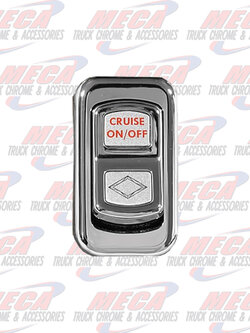 ROCKER SWITCH CHROME REPLACEMENT FOR CRUISE ON/OFF