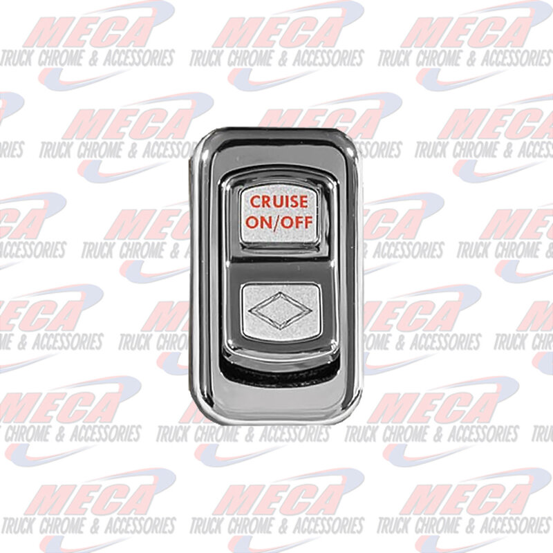 ROCKER SWITCH CHROME REPLACEMENT FOR CRUISE ON/OFF