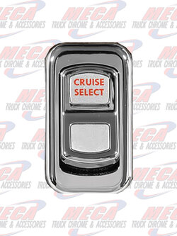 ROCKER SWITCH CHROME REPLACEMENT FOR CRUISE CONT