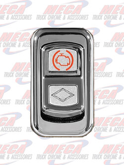 ROCKER SWITCH CHROME REPLACEMENT FOR ENGINE BRK