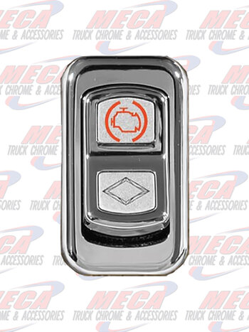 ROCKER SWITCH CHROME REPLACEMENT FOR ENGINE BRK