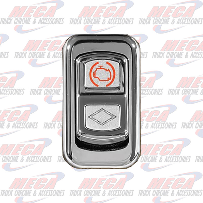 ROCKER SWITCH CHROME REPLACEMENT FOR ENGINE BRK