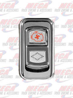 ROCKER SWITCH CHROME REPLACEMENT FOR FAN CLUTCH