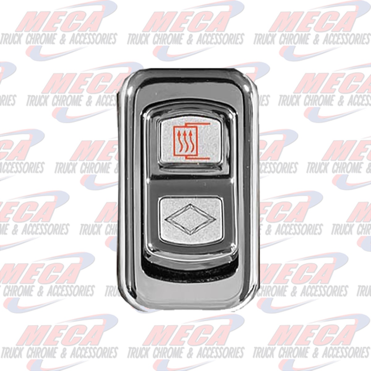 ROCKER SWITCH CHROME REPLACEMENT FOR MIRROR HEAT