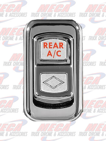 ROCKER SWITCH CHROME REPLACEMENT FOR REAR A/C