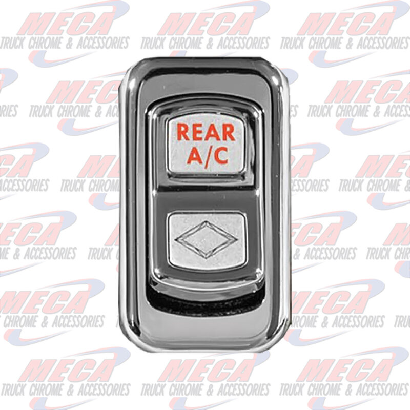 ROCKER SWITCH CHROME REPLACEMENT FOR REAR A/C
