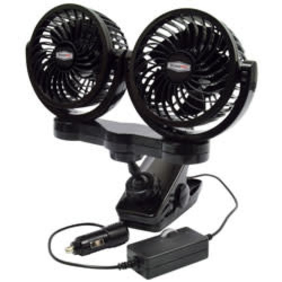 dual voltage travel fan