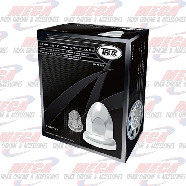 *** Use CNC6989 *** NUT COVER ROUNDED SPIKE PUSH ON 33MM 60/PACK