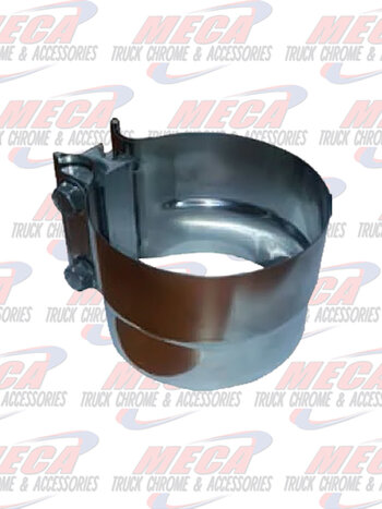 EXHAUST STRAP 4" PREFORMED S/S