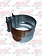 EXHAUST STRAP 4" PREFORMED S/S