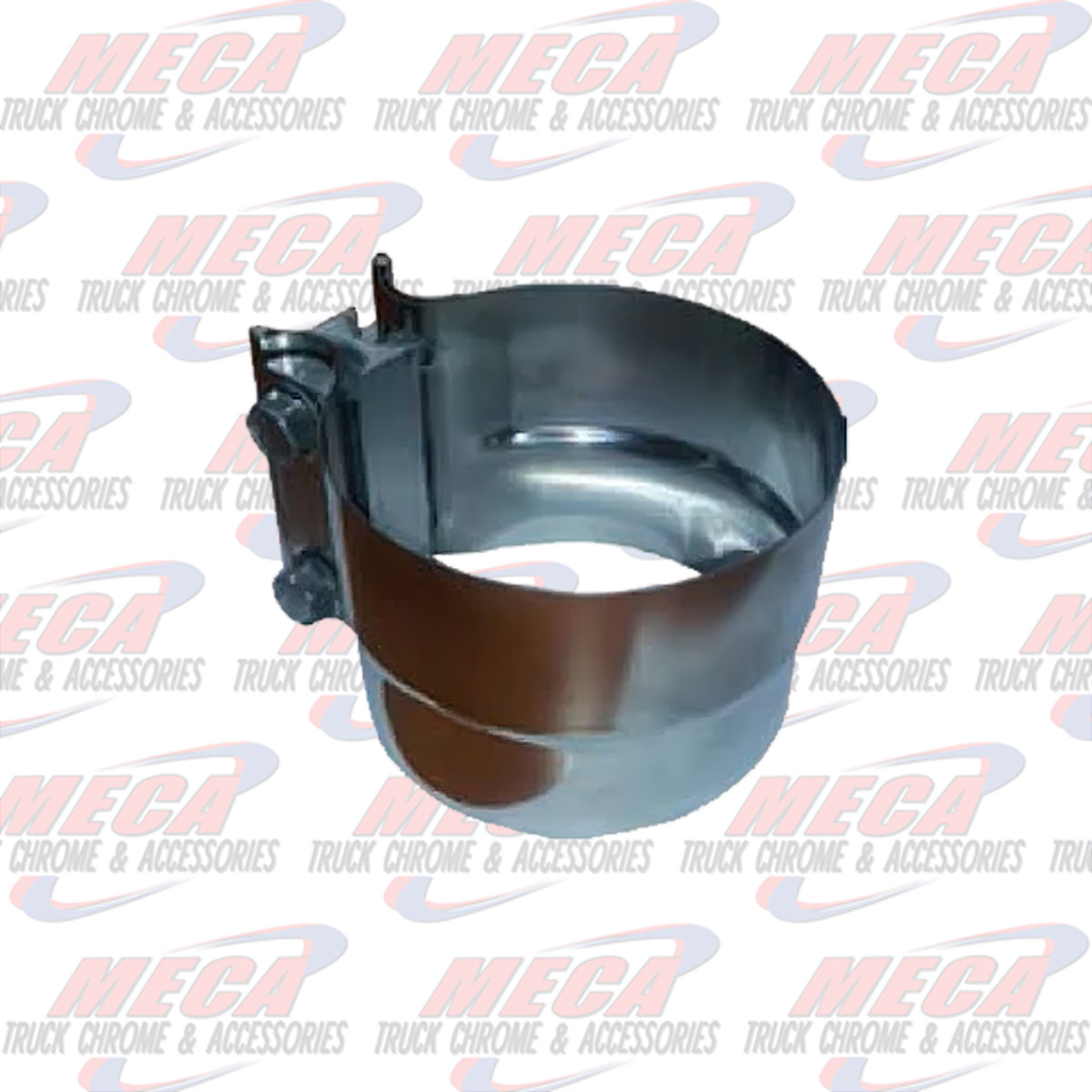 EXHAUST STRAP 4" PREFORMED S/S