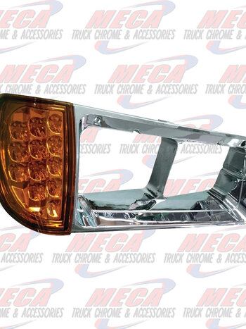 HEADLIGHT BEZEL & TURN SIGNAL LED FOR FLD PASSENGER SIDE