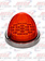 RED WATERMELON LED W/ REFLECTOR CUP & LOCK RING