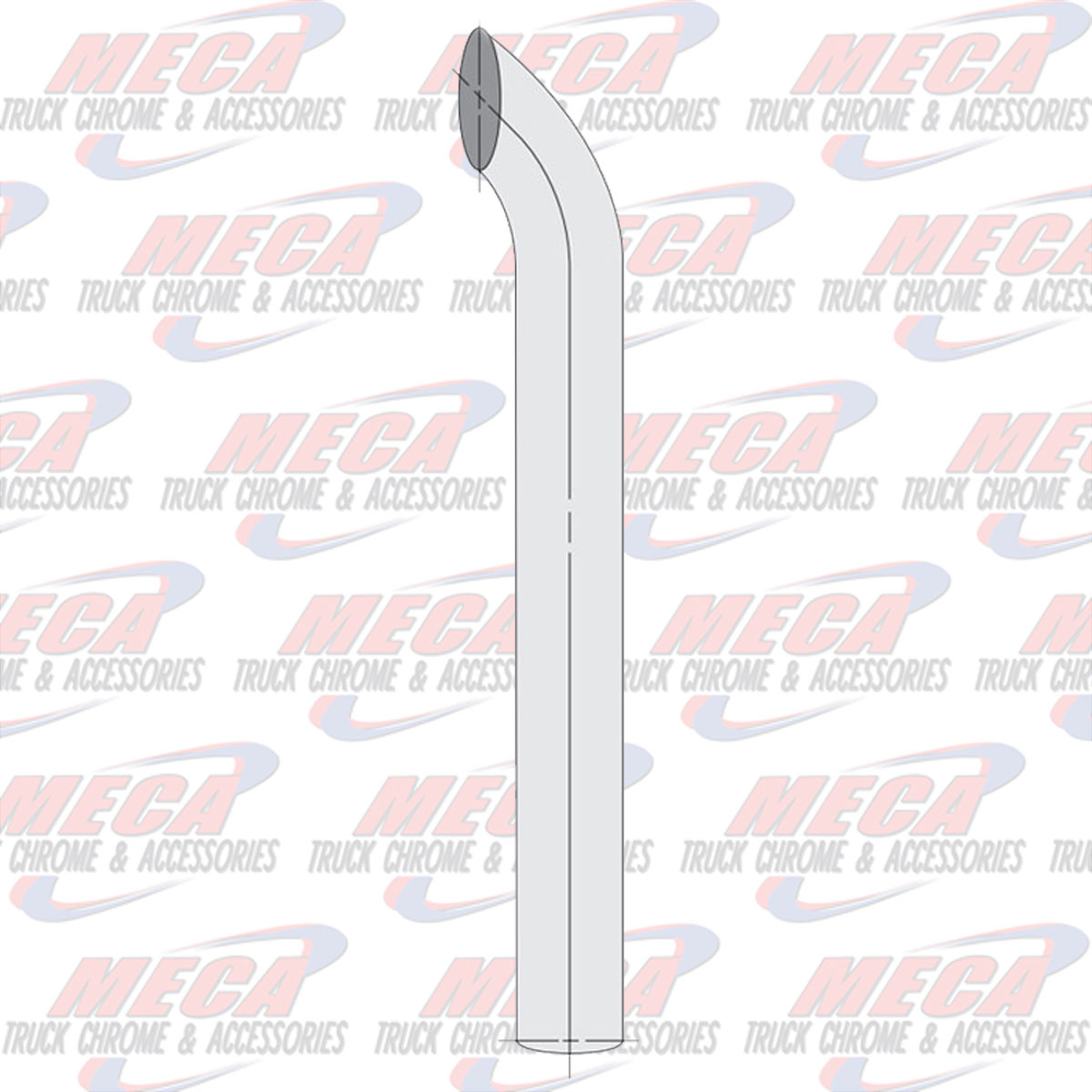 DYNAFLEX TOP STACK COMBO 7'' X 68'' CURVED TOP CHROME