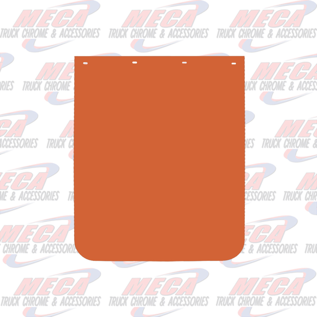 MUDFLAP PLASTIC ORANGE EACH
