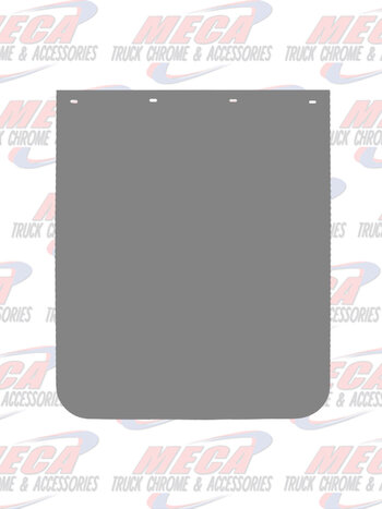 MUDFLAP PLASTIC GREY GRAY EACH