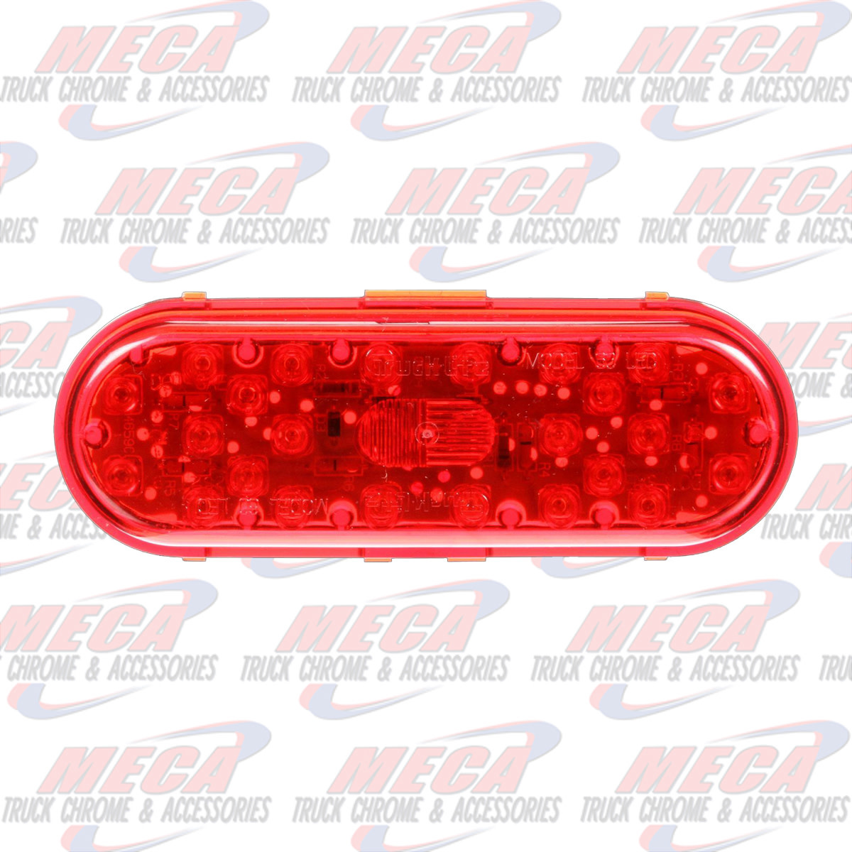 LIGHT OVAL LED RED MODEL 60, 26 DIODE