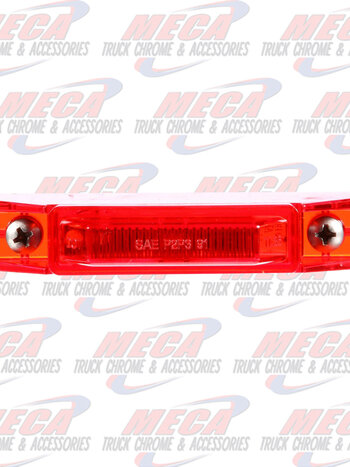 MARKER LIGHT THIN LED RED 2 DIODE