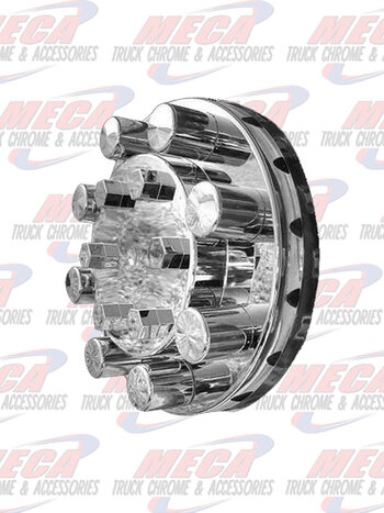 HUBCAP REAR PLASTIC W/ TOP HAT NUT COVERS