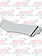 VISOR DROP FL FLD FLAT TP W/6 BB ANGLE LED CLR AMB