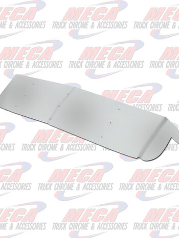 VISOR KW FLAT GLASS 13" S.S. 1999 & NEWER
