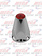 NUT COVER FLAT PUSH ON W/FLANGE 33MM *RED 20/PACK single