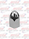 NUT CVR BULLET SPIKE PUSH ON 1.5'' 20/TRAY PLASTIC single