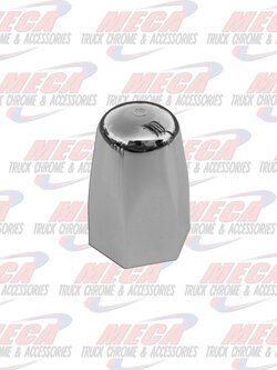 NUT COVER LONG 1.5'' FLAT TOP PUSH ON 20/TRAY single