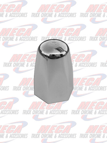 NUT COVER LONG 1.5'' FLAT TOP PUSH ON 20/TRAY single