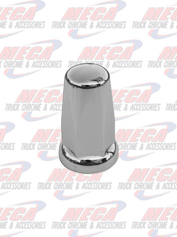 NUT COVER FLAT TOP TALL PUSH ON W/ 33MM 20/PACK single