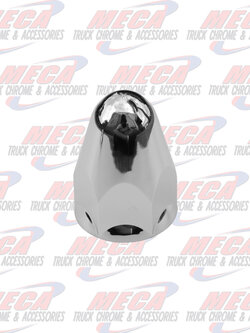 NUT COVER ROUNDED PUSH ON 1.5'' PLASTIC 20/TRAY single