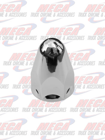 NUT COVER ROUNDED PUSH ON 1.5'' PLASTIC 20/TRAY single