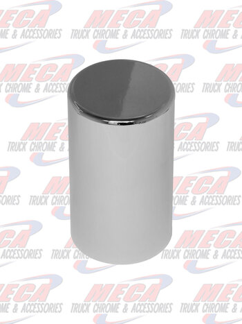 NUT COVER 3.5'' PLASTIC THREADED 33MM FLAT CYLINDER single