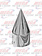 NUT COVER PUSH ON 1.5'' POINTED SPIKE 10PK single