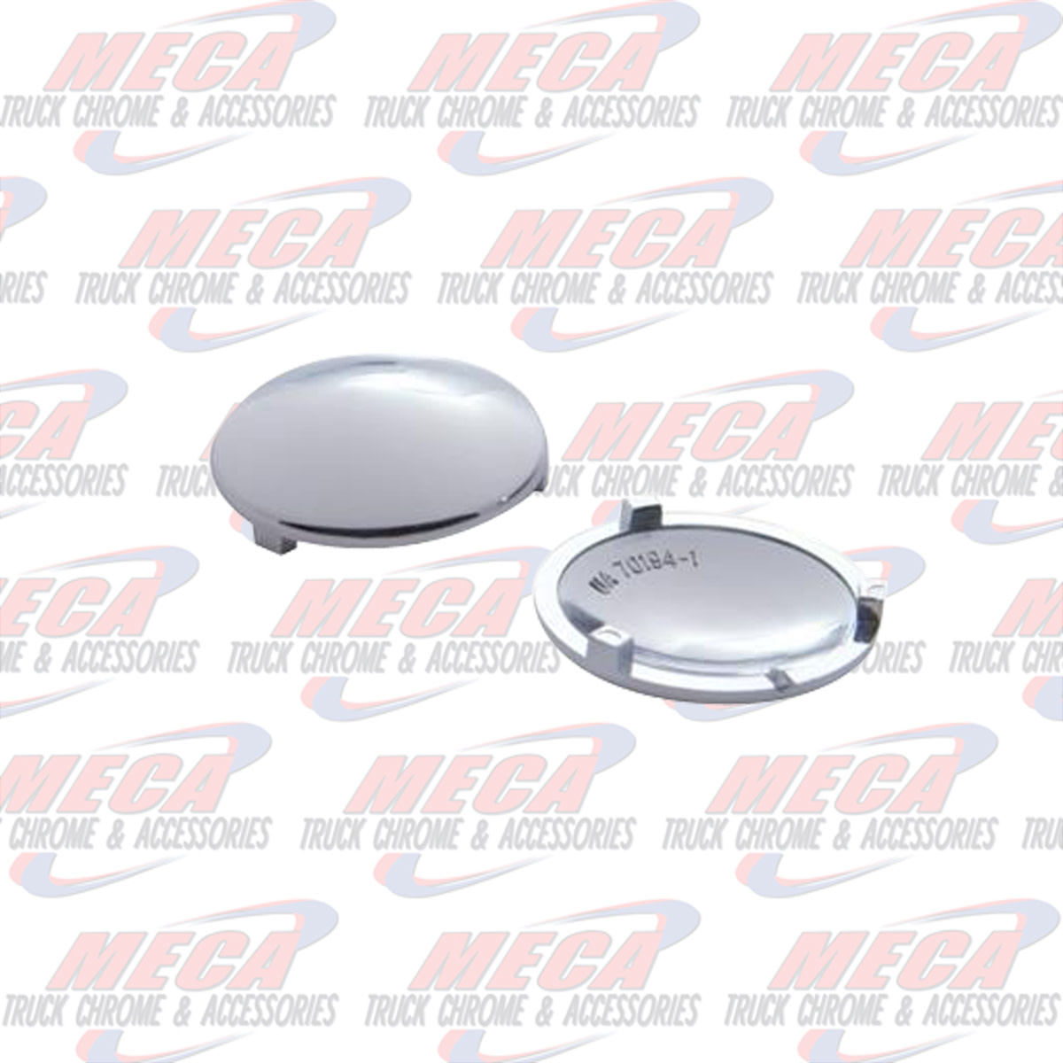 UPHOLSTERY BUTTOM COVER KW CHROME single